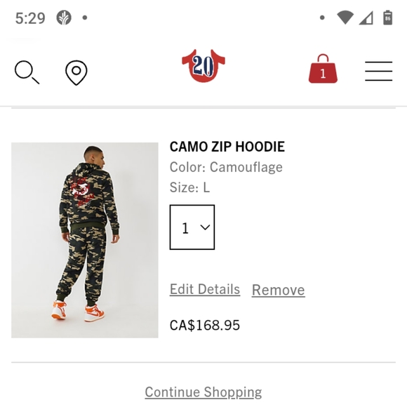 LARGE True Religion Camo Zip-Up Logo Hoodie NWT HTF - Picture 6 of 8